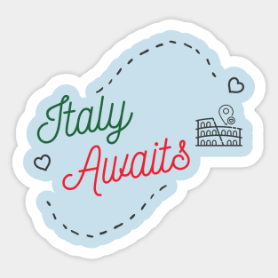 Italy Awaits Sticker